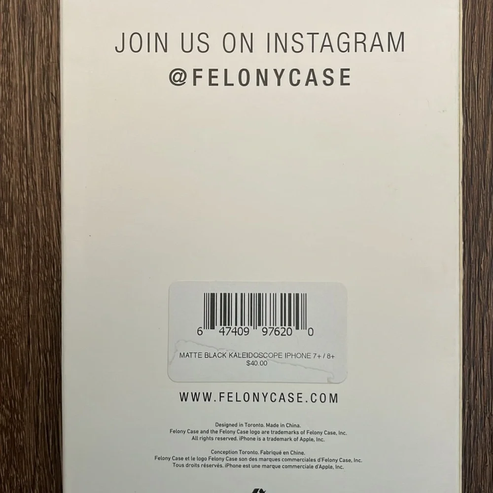 Felony Case Kaleidoscope iphone 7 iPhone 8 Plus